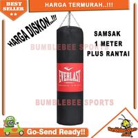 Gambar Paket Lengkap Samsak Tinju 1 Meter Plus Isi Perca Plus Gantungan 80cm dari Laserba Store undefined 5 Tokopedia