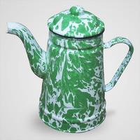 Gambar TEKO Kopi Teh Poci Kaleng Enamel Tradisional Jadul Blirik Klasik Eskan - 12 cm dari QuinGo undefined 3 Tokopedia