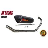 Gambar knalpot racing Akrapovic Gp yamaha Byson fullsystem - layang carbon dari DK CARBON undefined 2 Tokopedia