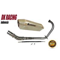 Gambar knalpot racing Akrapovic Gp yamaha Byson fullsystem - layang carbon dari DK CARBON undefined 4 Tokopedia