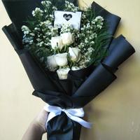 Gambar Fresh Flower Bouquet Semarang/ Buket Bunga Mawar Asli 7tgk Semarang - Premium Wrap dari Wowl_projects undefined 3 Tokopedia