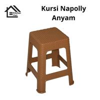 Gambar Kursi Napolly Rotan Kursi Bakso Plastik Kursi Plastik Napolly Anyam - BULAT dari Kitchenmart306 undefined 2 Tokopedia