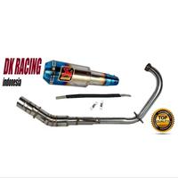 Gambar knalpot racing Akrapovic Gp yamaha Byson fullsystem - layang carbon dari DK CARBON undefined 5 Tokopedia