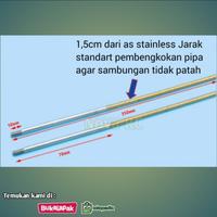 Gambar Rc boat Tfl propeller 47mm shaft flexible 35cm rudder strut 70x110mm dari Nova RC_NEW undefined 5 Tokopedia