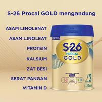 Gambar Susu formula S-26 Gold usia 1-3 tahun rasa vanila 400gr tahap 3 murah dari Jellyfishstore undefined 3 Tokopedia