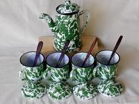 Gambar Teko Set Blirik dan 4 pcs Cangkir Blirik Tutup ukuran 9cm Termurah dari Antasenabakuland undefined 4 Tokopedia