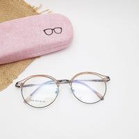 Gambar Frame kacamata minus bulat wanita 8256 + lensa antiradiasi dari kacamata murah bogor undefined 4 Tokopedia
