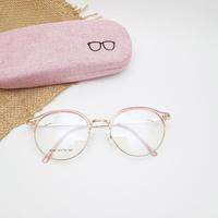 Gambar Frame kacamata minus bulat wanita 8256 + lensa antiradiasi dari kacamata murah bogor undefined 2 Tokopedia