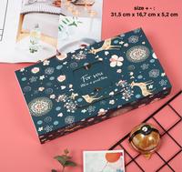 Gambar kotak sekat 8 natal , kotak cookies makanan tema natal kotak christmas dari KAYO Celestial undefined 2 Tokopedia