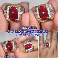 Gambar RED BARON PACITAN NATURAL MODEL PERSEGI MEWAH dari TOKO NOA GROSIR AKIK undefined 1 Tokopedia