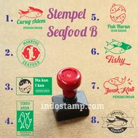 Gambar stempel otomatis ikan bakar goreng warung seafood gofood grabfood - Abu-abu dari stempel indostamp undefined 1 Tokopedia