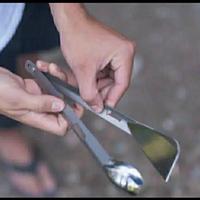Gambar Spatula 3in1/Tongs Spatula Spork (sendok garpu) dari DolanAdventure undefined 2 Tokopedia