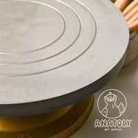 Gambar Pottery Turn Table / Banding wheel / Meja Putar Diameter 30 cm - READY dari Anatoly Art Supplies undefined 5 Tokopedia