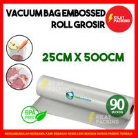 Gambar PLASTIK VACUUM VACUM VAKUM EMBOSSED EMBOSS EMBOS ROLL 25x500 TERMURAH dari kilat packing undefined 1 Tokopedia