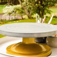 Gambar Pottery Turn Table / Banding wheel / Meja Putar Diameter 30 cm - READY dari Anatoly Art Supplies undefined 2 Tokopedia