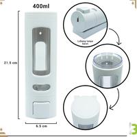 Gambar Dispenser Sabun Cair Single Tipe Lock 400ml - Dispenser 1 Tabung R05 - Putih dari Pinter Cetak undefined 4 Tokopedia