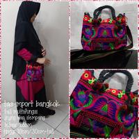 Gambar Tas import bangkok asli multifungsi selmpang n jinjing bordir original dari Winnie Collection undefined 1 Tokopedia