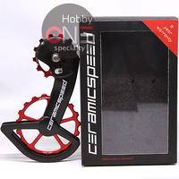 Gambar Ceramic Speed OSPW X For Shimano GRX RX 11s RED Coated Oversize Pulley dari Hobby One undefined 1 Tokopedia