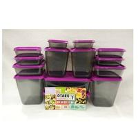 Gambar Toples Calista Otaru Smoke Sealware Premium Isi 14 Pcs Tempat Makanan dari A.H Shop_NEW undefined 2 Tokopedia