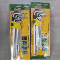 Gambar kunci L bintang lubang tengah long 9pcs sellery dari Buccu tehnik undefined 1 Tokopedia
