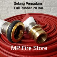 Gambar Fire Hose Rubber ZEKI 1.5 Inch x 30 Mtr 20K Selang Pemadam Karet Merah dari MP Fire Store undefined 3 Tokopedia