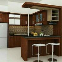 Gambar kitchen set mini bar minimalis meja dari TK Citra Borneo undefined 1 Tokopedia