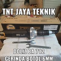 Gambar MESIN GERINDA BOTOL 6MM DOLIZ BA712 / DIE GRINDER THUNER DOLIZ BA 712 dari TNT JAYA TEKNIK undefined 1 Tokopedia