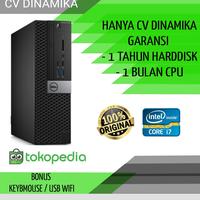 Gambar Pc Built up Cpu dell optiplex 3050 core i7 gen6 ram 16gb ssd 240 ori dari DINAMIKA BERSAMA undefined 1 Tokopedia