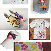 Gambar MARIES Fabric Colour A-1050 50ml / Cat kain kaos jaket - 313 Orange Red dari Fancy Art undefined 3 Tokopedia