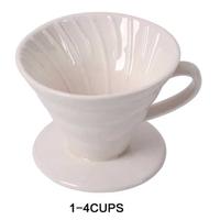 Gambar Filter Penyaring Kopi V60 Glass Coffee Filter Dripper 1-4 Cups dari Uman Tokopedia undefined 5 Tokopedia