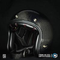 Gambar HELM CARBON RETRO CF500 dari jerichohelmetsid undefined 1 Tokopedia