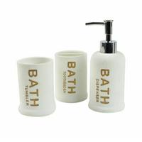Gambar Set Aksesoris Kamar Mandi Shermy 3 Pcs - Putih dari AMBU ETTY undefined 2 Tokopedia