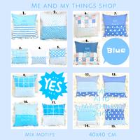 Gambar Sarung Bantal Sofa Kursi Mobil Kado 40x40 cm dari meandmythings undefined 2 Tokopedia
