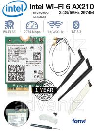 Gambar Intel 6 Wifi 6E AX210 AX AC Bluetooth 5.2 Dual Band Wlan Card AX200 - ax210 dari advantz undefined 5 Tokopedia