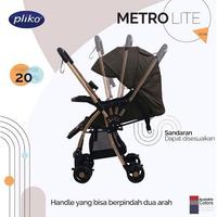 Gambar Stroller Pliko Metrolite BS508 / Metro lite / Kereta Dorong Bayi - Red dari FionnaShop undefined 5 Tokopedia