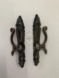 Gambar Curtain Hook/ Huk/ Cantolan/ Pengait Tali Gorden - Model Antik Besi - Gold dari Virtue Home undefined 2 Tokopedia