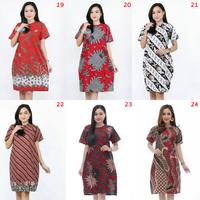 Gambar Dress batik/Tunik Batik/Baju Batik Wanita/Baju Kantor TN - 35 dari Batik Gede - GD undefined 5 Tokopedia