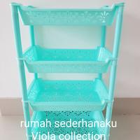 Gambar Rak susun 4 delta - Biru dari rumah sederhanaku undefined 2 Tokopedia