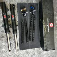 Gambar shock depan / fork Yamaha MX King baru + racingbros anti dive system dari ADDSUSPENSION undefined 3 Tokopedia