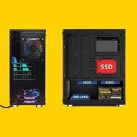 Gambar Casing CPU Gaming PC Armageddon Nimitz N5 Aurora Micro ATX T-Glass - BLACK, 1FAN RGB dari Samurai Comp undefined 5 Tokopedia