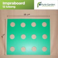 Gambar Tutup Bak Hidroponik Wick System 12 Lubang Impraboard - Purie Garden dari Mapan Garden undefined 1 Tokopedia