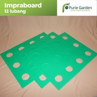 Gambar Tutup Bak Hidroponik Wick System 12 Lubang Impraboard - Purie Garden dari Mapan Garden undefined 2 Tokopedia