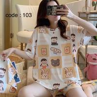 Gambar baju tidur wanita piyama wanita bahan lembut - 517, XL dari iphone 6 , 6+ undefined 4 Tokopedia