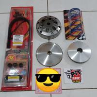 Gambar paket modif cvt beat/scoopy karbu/fi/esp dari Pit Stop Racing SoLo undefined 1 Tokopedia