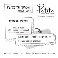 Gambar Sulam Alis by Petite dari petitetatto undefined 3 Tokopedia
