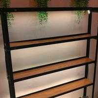 Gambar rak cupang set dengan lampu LED - Hitam, PLT =60x14x75cm dari ironmade undefined 2 Tokopedia