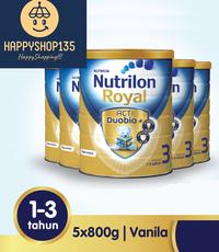 Gambar Nutrilon Royal 3 Vanila Susu Pertumbuhan Bubuk 800 gr x 5 kaleng dari HappyShop135 undefined 1 Tokopedia