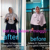 Gambar APELL SUPER Pelangsing Tubuh Alami Loss 5-20 kg Sebulan dari dunialemonie undefined 5 Tokopedia