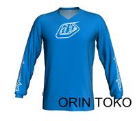 Gambar Diskon Jersey Sepada dan Trail TLD Biru Putih dari orin toko undefined 1 Tokopedia
