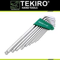 Gambar TEKIRO HK-BP1204 KUNCI L SET BALLPOINT 9PCS PANJANG dari Bangun Indah Graha undefined 2 Tokopedia